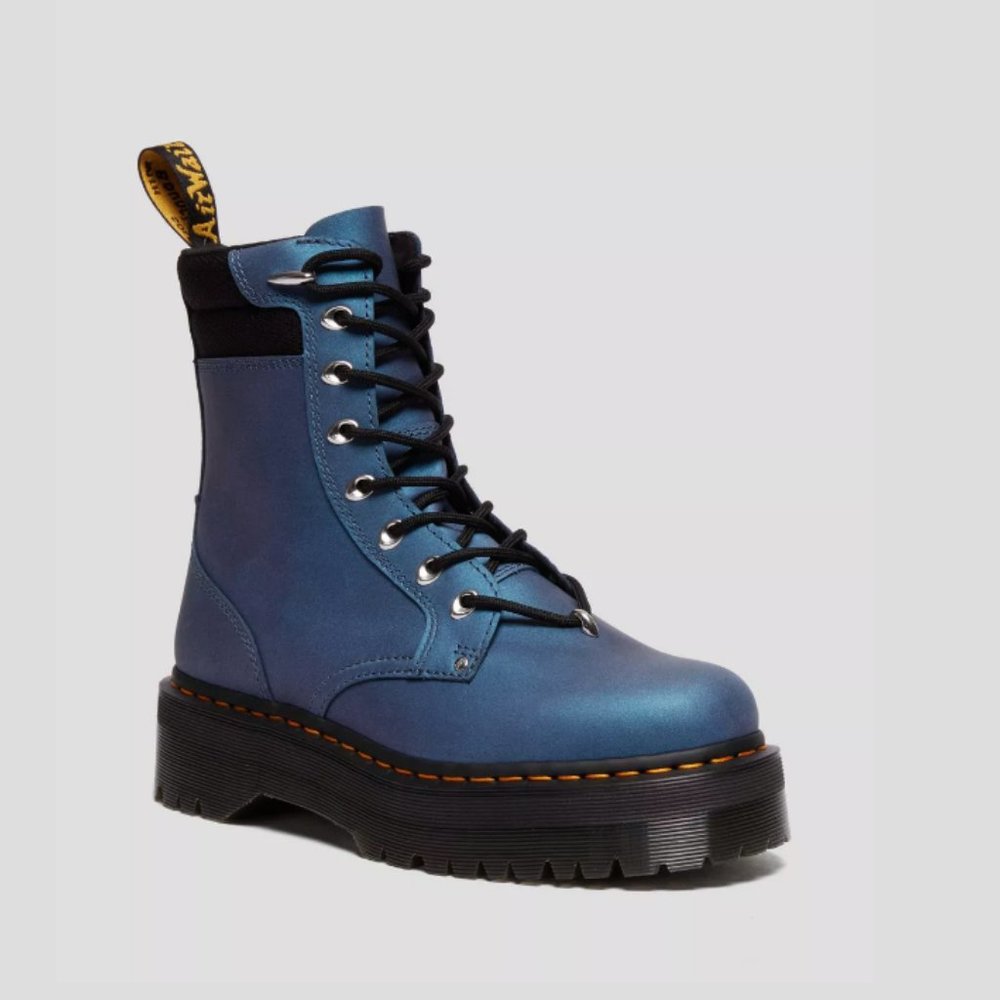 Dr. Martens Jadon II Hardware Platform in DK Blue/Bla MSRP$300 FIVE STAR Reviews - Picture 9 of 16